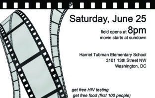 Outdoor movie screening on Saturday for National HIV Testing Day
