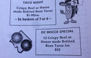 Wonderland has awesome Taco Tuesday deals (but watch out for bocce folks)