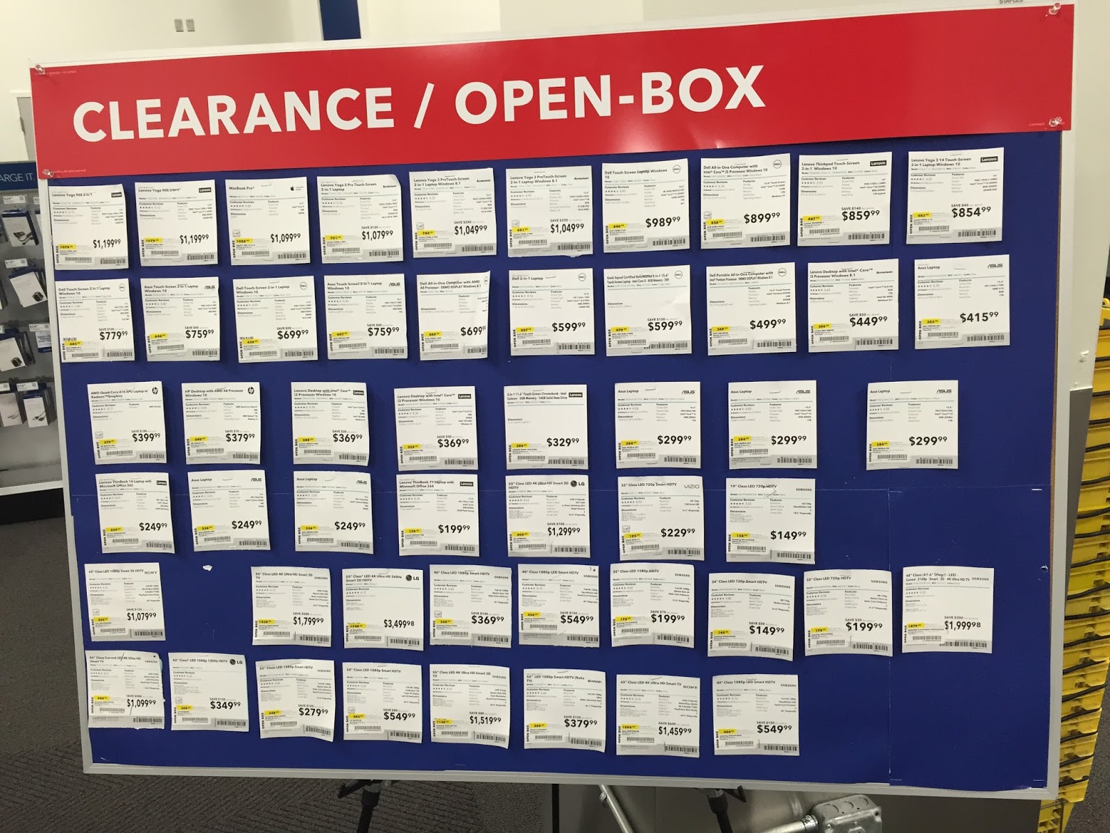 Best Buy at DCUSA has some pretty solid deals for clearance and open box  items - Columbia Heights Insider