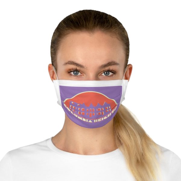 Columbia Heights Neighborhood Cotton Face Mask (EU) - Purple