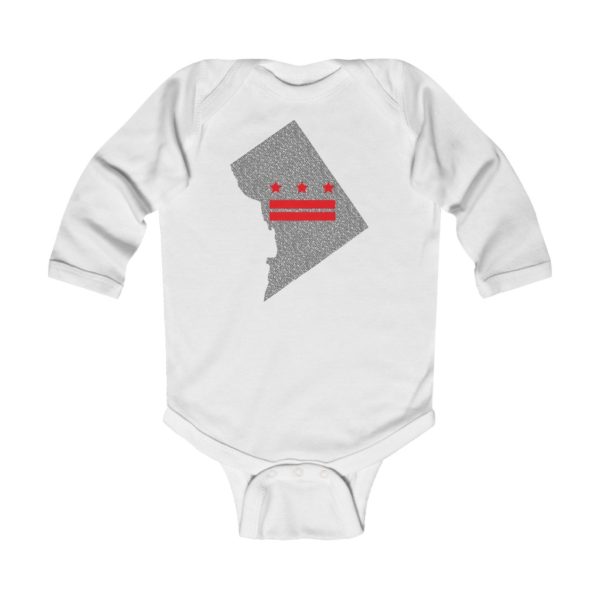 DC Infant Long Sleeve Bodysuit